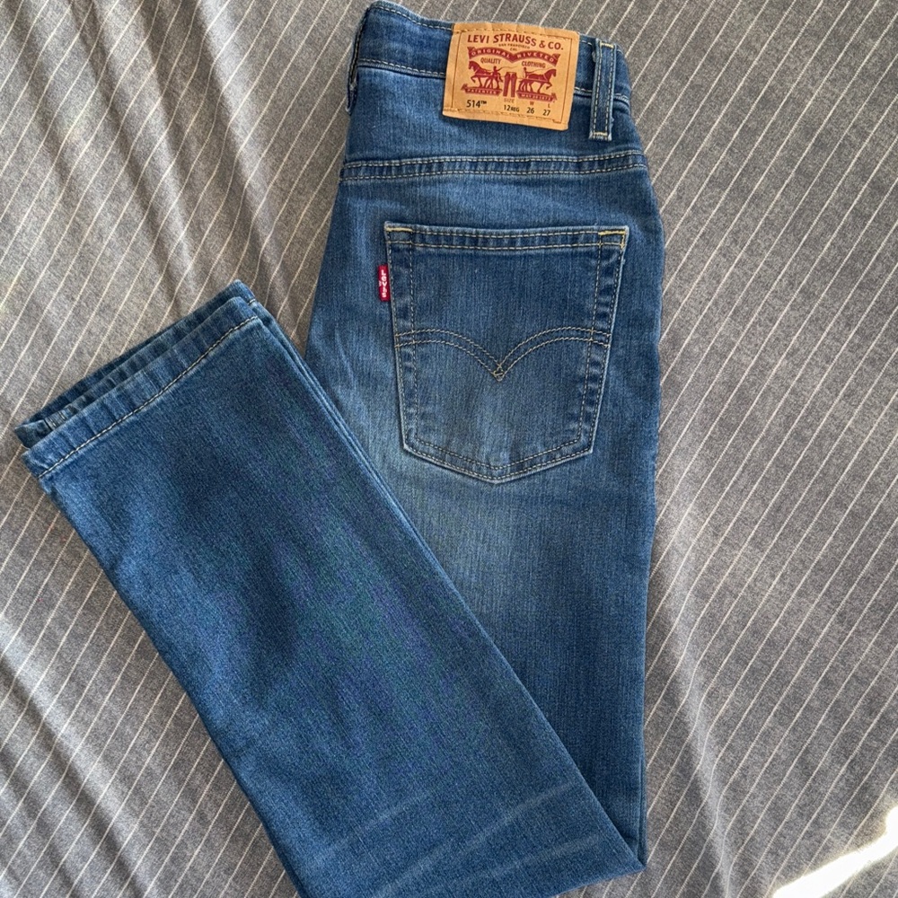 Levi's Kids 514 Blue Jeans 12R